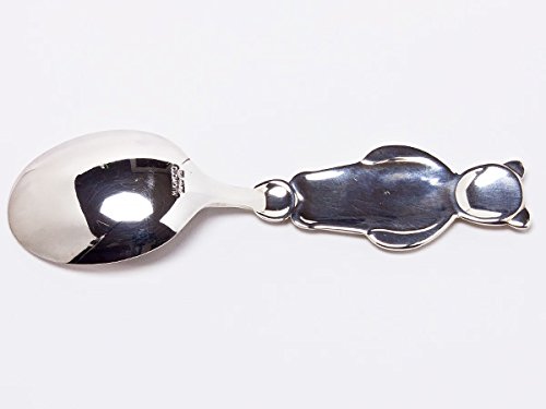 Amazon.co.jp: ミキモト ベアモチーフ シルバーベビースプーン spoon